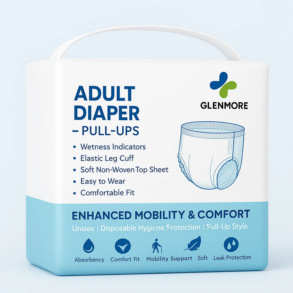 Adult diaper pull-ups pack
