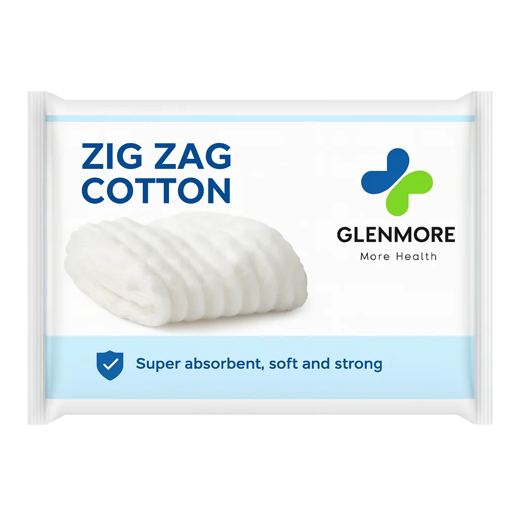 Zig zag cotton pack